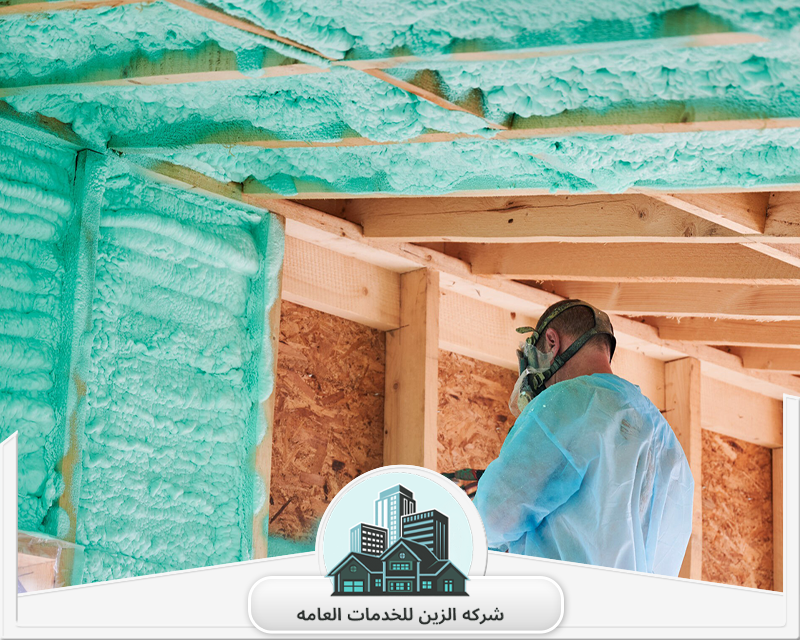 افضل شركة عزل فوم بالرياض 0590507244 | الزين للخدمات العامة نقدم افضل خدمات عزل الفوم من خلال فريق متخصص لديه خبرة كبيرة في رش الفوم وتوزيعة بشكل احترافي علي الاسطح بأحدث المعدات.